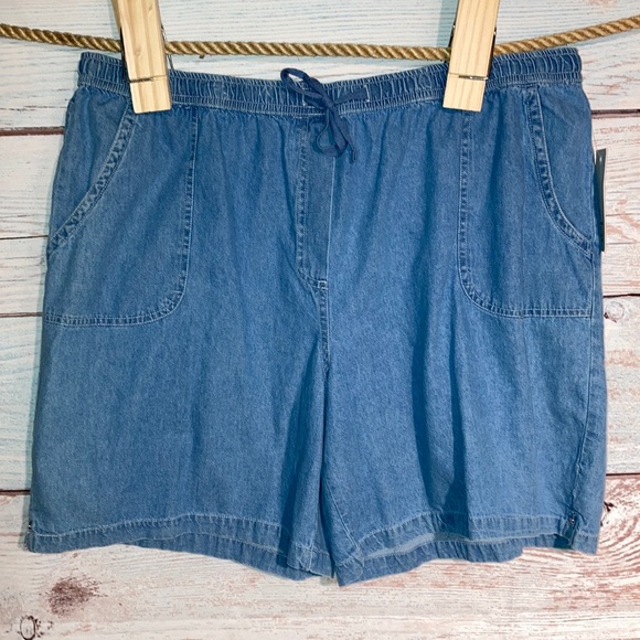 croft and barrow jean shorts